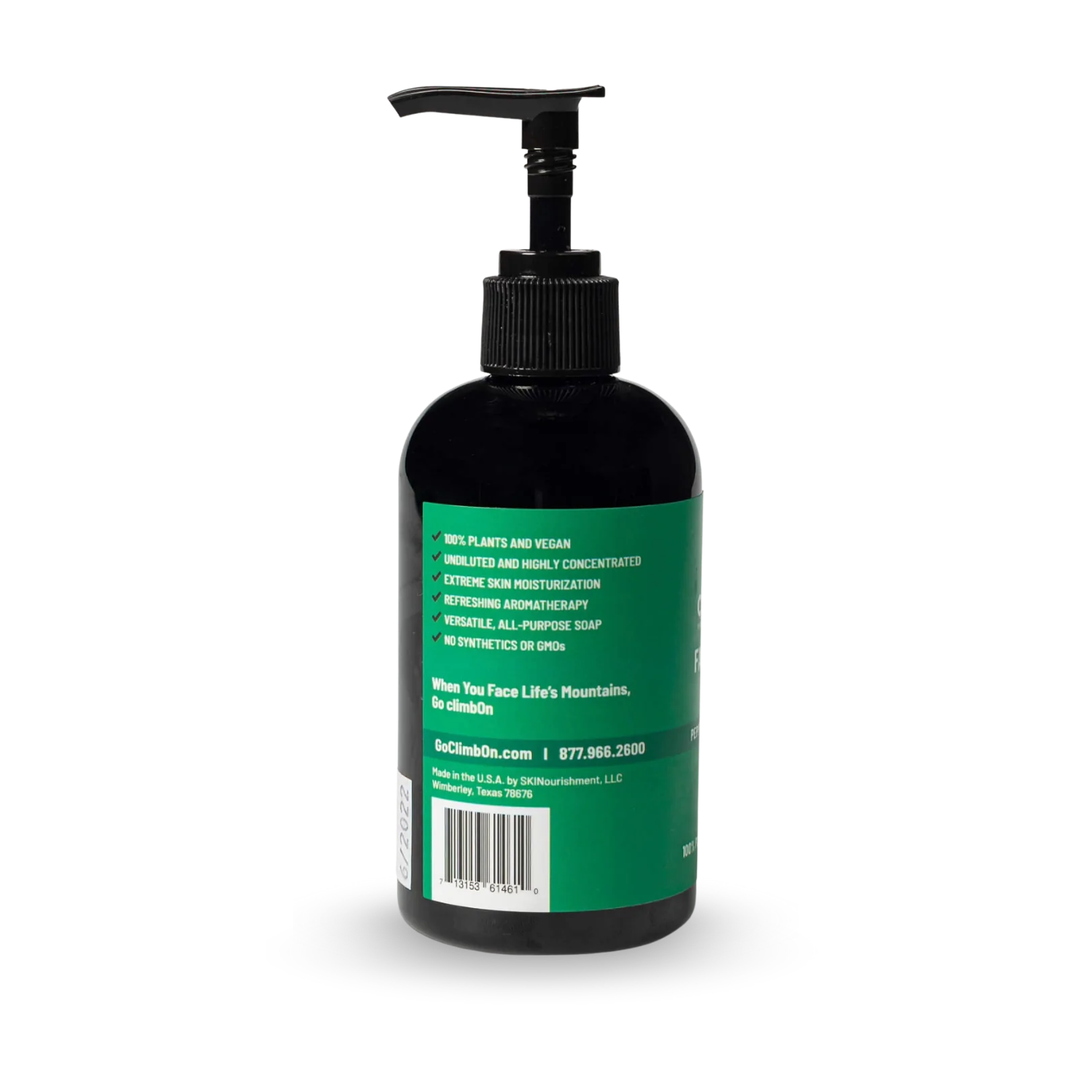 climbon facen and hand soap